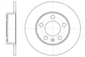 Тормозной диск (AUTOMOTOR France: PDC5754)