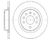 Тормозной диск (AUTOMOTOR France: ADC9115)