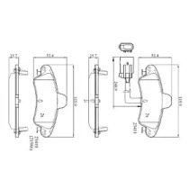 Комплект тормозных колодок (DriveTec: DPAD1683)