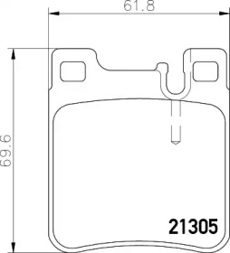 Комплект тормозных колодок (BELACO: BC799)