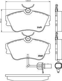 Комплект тормозных колодок (BELACO: BV1519)