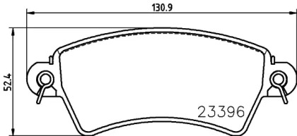 Комплект тормозных колодок (BELACO: BC1370)