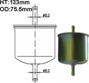 Фильтр (JS ASAKASHI: FS304M)