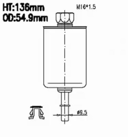 Фильтр (JS ASAKASHI: FS578J)