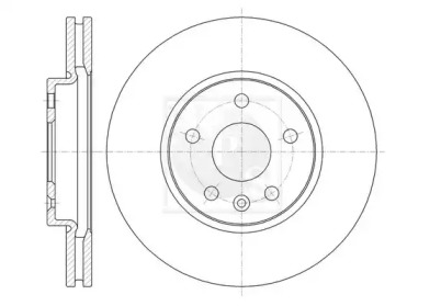 Тормозной диск (NPS: D330O12)