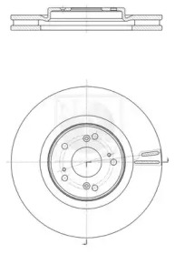 Тормозной диск (NPS: H330A63)
