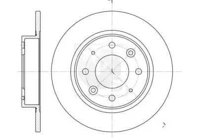 Тормозной диск (NPS: K331A01)