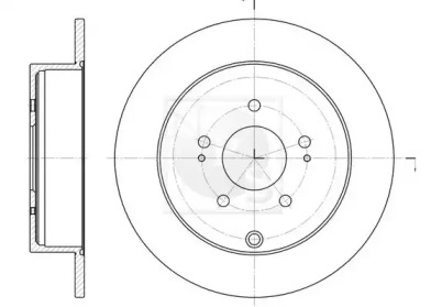 Тормозной диск (NPS: M331I28)