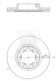 Тормозной диск (NPS: N330N91)
