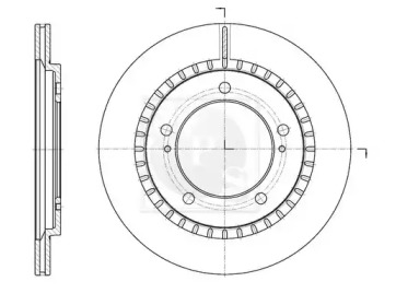 Тормозной диск (NPS: S330I18)