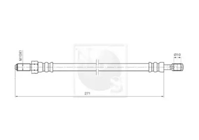 Шлангопровод (NPS: S370I09)