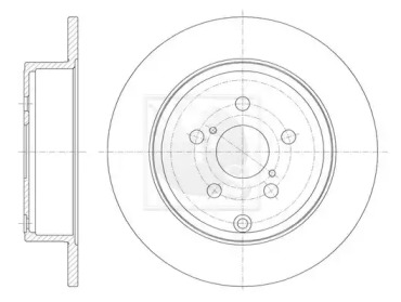 Тормозной диск (NPS: T331A38)
