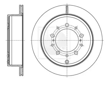 Тормозной диск (NPS: T331A53)