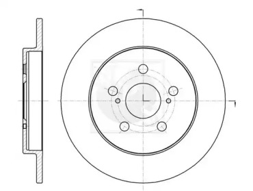 Тормозной диск (NPS: T331A61)