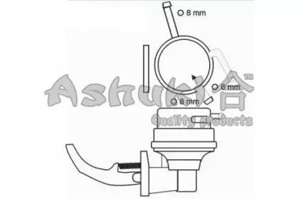 Насос (ASHUKI: 0480-8003)