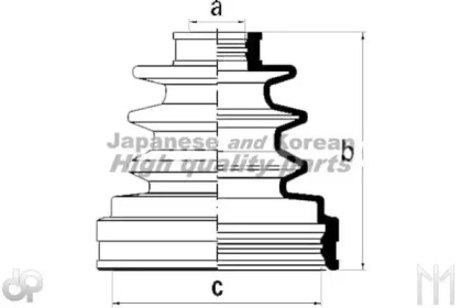 Комплект пыльника (ASHUKI: 0864-9002)