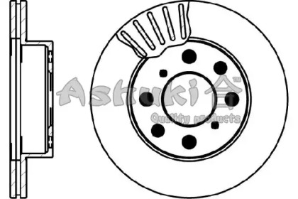 Тормозной диск (ASHUKI: 0990-4104)