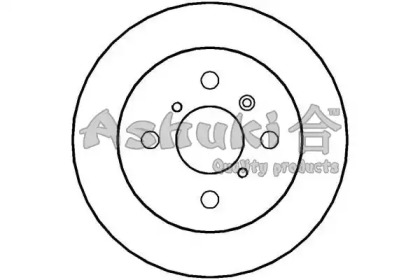 Тормозной диск (ASHUKI: 0993-6006)