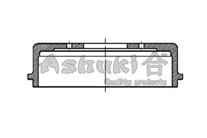 Тормозный барабан (ASHUKI: 1020-0008)