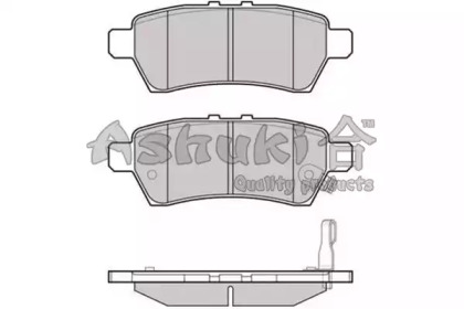 Комплект тормозных колодок (ASHUKI: 1083-0501)