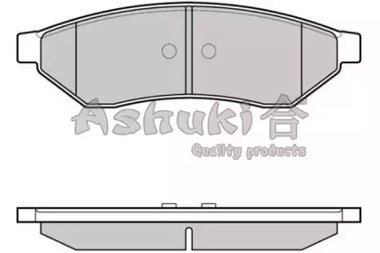 Комплект тормозных колодок (ASHUKI: 1083-2090)