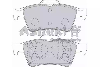 Комплект тормозных колодок (ASHUKI: 1083-5401)