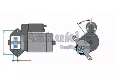 Стартер (ASHUKI: 1563-2303)
