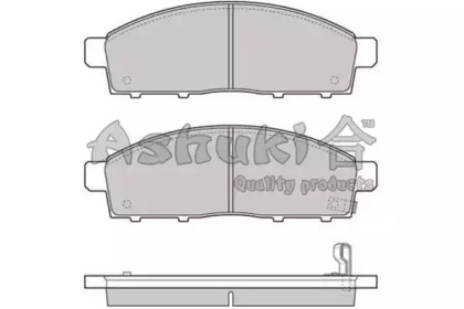 Комплект тормозных колодок (ASHUKI: C010-11)