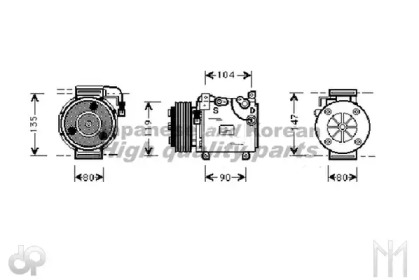 Компрессор (ASHUKI: C561-01)