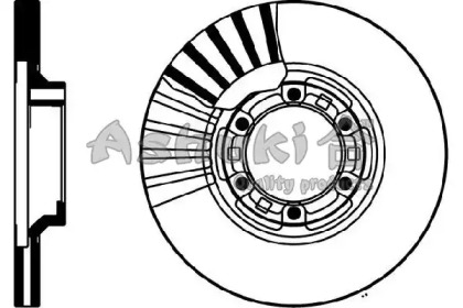 Тормозной диск (ASHUKI: C654-01)