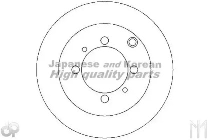 Тормозной диск (ASHUKI: C656-07)