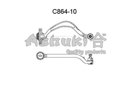 Рычаг независимой подвески колеса (ASHUKI: C864-10)