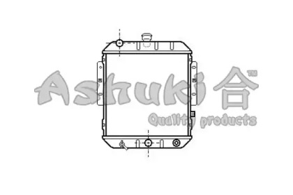 Теплообменник (ASHUKI: D551-38)