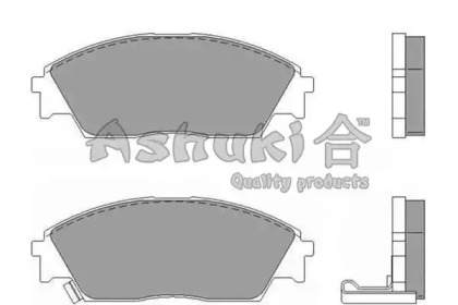 Комплект тормозных колодок (ASHUKI: H027-03)