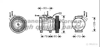 Компрессор (ASHUKI: H550-05)