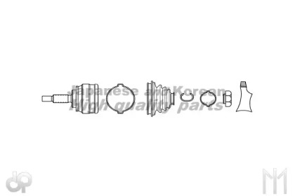 Шарнирный комплект (ASHUKI: HO-120I)