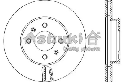 Тормозной диск (ASHUKI: I032-20)
