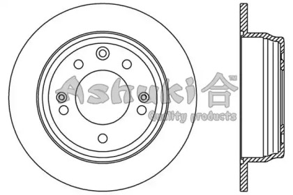 Тормозной диск (ASHUKI: I033-15)
