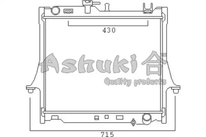 Теплообменник (ASHUKI: IS550-02)