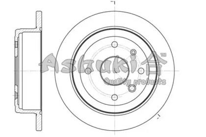 Тормозной диск (ASHUKI: J045-20)