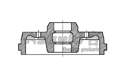 Тормозный барабан (ASHUKI: K015-01)