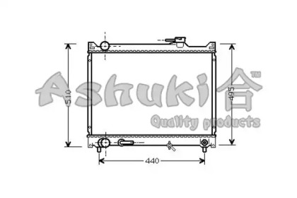 Теплообменник (ASHUKI: K454-10)