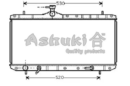 Теплообменник (ASHUKI: K454-16)