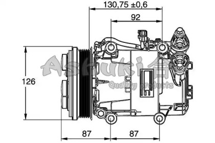 Компрессор (ASHUKI: M550-80)