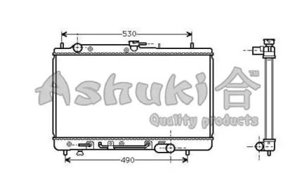 Теплообменник (ASHUKI: M551-04)