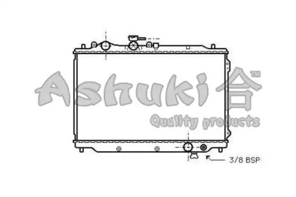 Теплообменник (ASHUKI: M554-01)