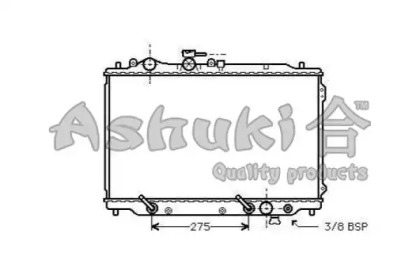 Теплообменник (ASHUKI: M554-02)