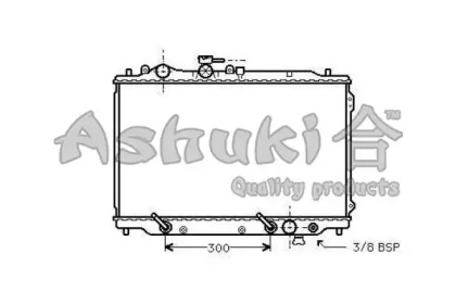 Теплообменник (ASHUKI: M554-10)