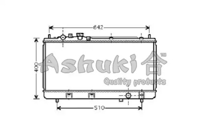 Теплообменник (ASHUKI: M558-04)