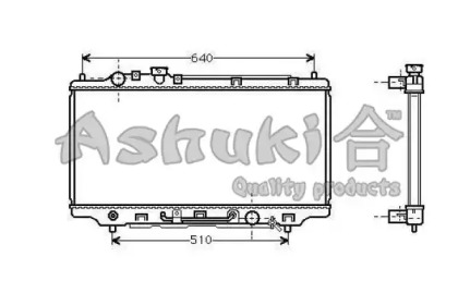 Теплообменник (ASHUKI: M559-07)